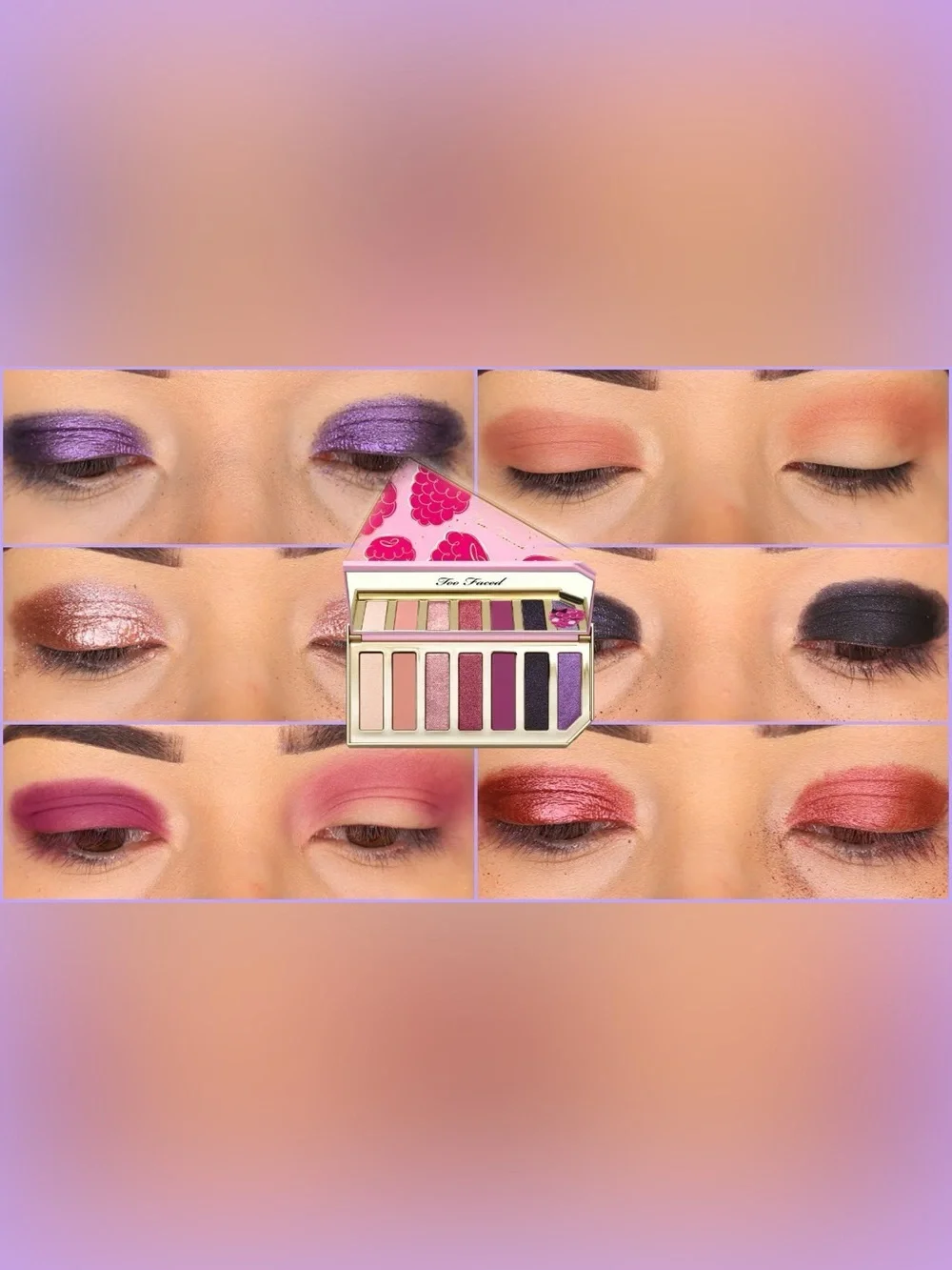 NIB Too Faced Tutti Frutti Razzle Dazzle Berry Eyeshadow Palette